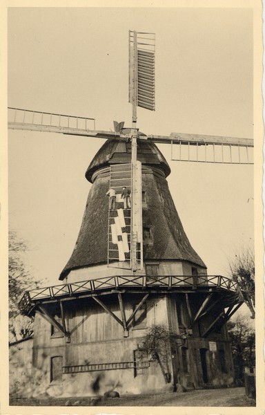 Historische Ansicht der Windmühle